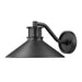 Z-Lite RLM 1 Light Outdoor Barn Light (Cone Shade) - Sand Black