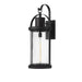 Z-Lite Roundhouse Black Outdoor Wall Sconce 569XL-BK | theLightShop