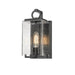 Z-Lite Sana Black 1 Light Outdoor Wall Sconce 592S-BK | theLightShop