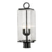 Z-Lite Sana Black 2 Light Outdoor Post Mount Fixture 592PHMR-BK | theLightShop
