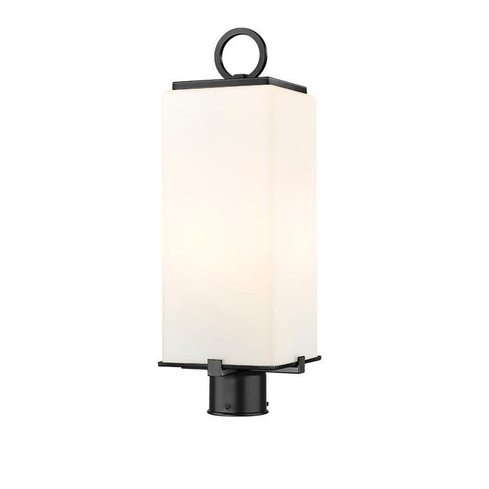 Z-Lite Sana Black 2 Light Outdoor Post Mount Fixture 593PHMR-BK | theLightShop