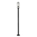 Z-Lite Sana Black 2 Light Outdoor Post Mounted Fixture 592PHMR-567P-BK | theLightShop