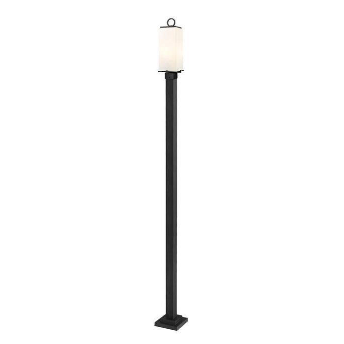 Z-Lite Sana Black 2 Light Outdoor Post Mounted Fixture 593PHMS-536P-BK | theLightShop