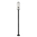 Z-Lite Sana Black 3 Light Outdoor Post Mounted Fixture 592PHBR-567P-BK | theLightShop