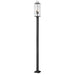 Z-Lite Sana Black 3 Light Outdoor Post Mounted Fixture 592PHBS-536P-BK | theLightShop