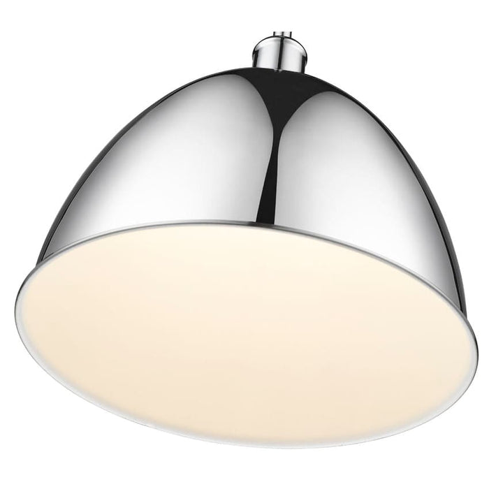 Z-Lite Sawyer Chrome 1 Light Pendant 4500P12-CH | theLightShop