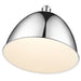 Z-Lite Sawyer Chrome 1 Light Pendant 4500P12-CH | theLightShop