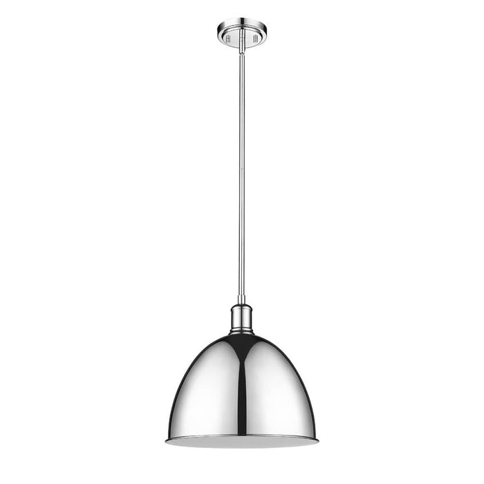 Z-Lite Sawyer Chrome 1 Light Pendant 4500P12-CH | theLightShop