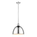 Z-Lite Sawyer Chrome 1 Light Pendant 4500P12-CH | theLightShop