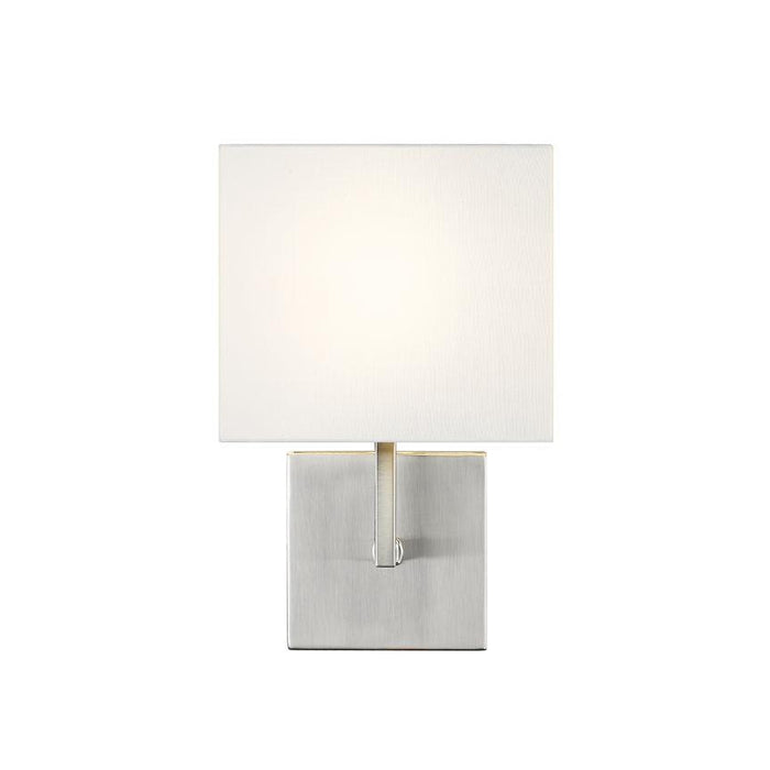 Z-Lite Saxon Brushed Nickel Wall Sconce 815-1S-BN | theLightShop