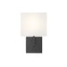 Z-Lite Saxon Matte Black Wall Sconce 815-1S-MB | theLightShop