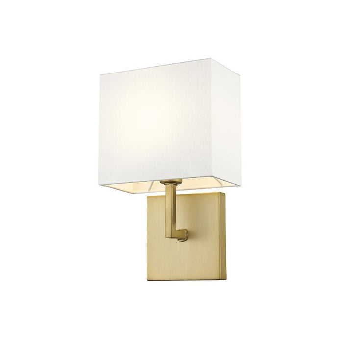 Z-Lite Saxon Olde Brass Wall Sconce 815-1S-OBR | theLightShop