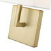 Z-Lite Saxon Olde Brass Wall Sconce 815-1S-OBR | theLightShop