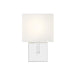 Z-Lite Saxon Polished Nickel Wall Sconce 815-1S-PN | theLightShop