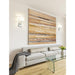 Z-Lite Saxon Polished Nickel Wall Sconce 815-1S-PN | theLightShop