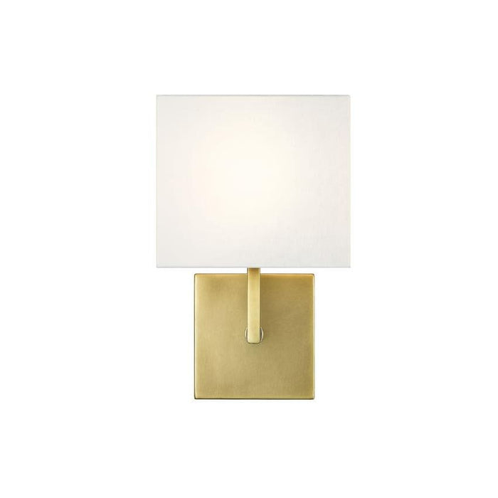 Z-Lite Saxon Rubbed Brass Wall Sconce 815-1S-RB | theLightShop