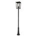 Z-Lite Seoul Black Outdoor Post Mounted Fixture 571PHXXLR-511P-BK | theLightShop