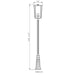 Z-Lite Seoul Black Outdoor Post Mounted Fixture 571PHXXLR-511P-BK | theLightShop