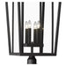 Z-Lite Seoul Black Outdoor Post Mounted Fixture 571PHXXLR-564P-BK | theLightShop