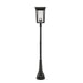 Z-Lite Seoul Black Outdoor Post Mounted Fixture 571PHXXLR-564P-BK | theLightShop