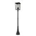 Z-Lite Seoul Black Outdoor Post Mounted Fixture 571PHXXLR-564P-BK | theLightShop
