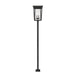 Z-Lite Seoul Black Outdoor Post Mounted Fixture 571PHXXLS-536P-BK | theLightShop