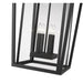 Z-Lite Seoul Black Outdoor Wall Sconce 571XXL-BK | theLightShop