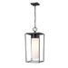 Z-Lite Sheridan Black 1 Light Outdoor Chain Mount Ceiling Fixture 595CHB-BK | theLightShop