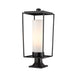 Z-Lite Sheridan Black 1 Light Outdoor Pier Mounted Fixture 595PHBR-533PM-BK | theLightShop