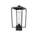 Z-Lite Sheridan Black 1 Light Outdoor Post Mount Fixture 594PHMS-BK | theLightShop