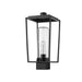 Z-Lite Sheridan Black 1 Light Outdoor Post Mount Fixture 594PHMS-BK | theLightShop