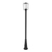 Z-Lite Sheridan Black 1 Light Outdoor Post Mounted Fixture 594PHMR-519P-BK | theLightShop