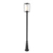 Z-Lite Sheridan Black 1 Light Outdoor Post Mounted Fixture 595PHBR-519P-BK | theLightShop