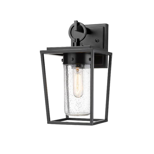 Z-Lite Sheridan Black 1 Light Outdoor Wall Sconce 594S-BK | theLightShop