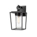Z-Lite Sheridan Black 1 Light Outdoor Wall Sconce 594S-BK | theLightShop
