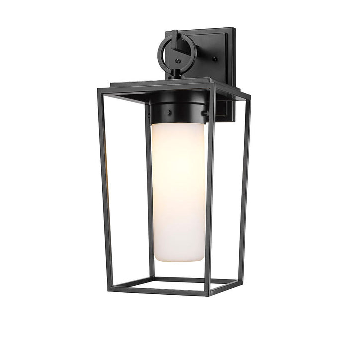 Z-Lite Sheridan Black 1 Light Outdoor Wall Sconce 595M-BK | theLightShop