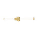 Z-Lite Solange 1 Light LED 32’’ Vanity Light - Modern Gold