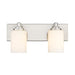 Z-Lite Soledad Brushed Nickel 2 Light Vanity 485-2V-BN | theLightShop