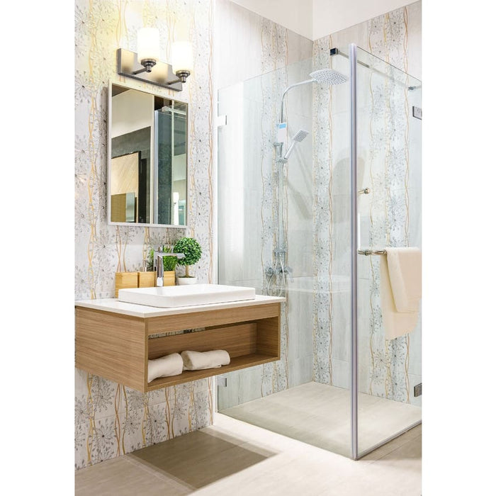 Z-Lite Soledad Brushed Nickel 2 Light Vanity 485-2V-BN | theLightShop