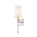 Z-Lite Sophia Polished Nickel Wall Sconce 803-1S-PN | theLightShop