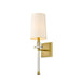 Z-Lite Sophia Rubbed Brass Wall Sconce 803-1S-RB | theLightShop