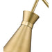 Z-Lite Soriano Swing-Arm Wall Lamp Modern Gold 1 Light 351S-MGLD | theLightShop