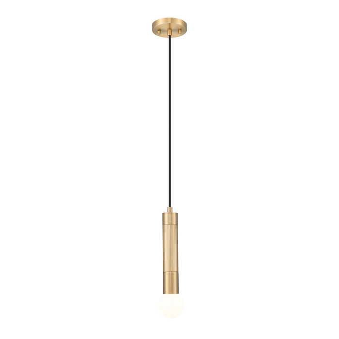 Z-Lite Stari 1 Light Cord Pendant - Modern Gold