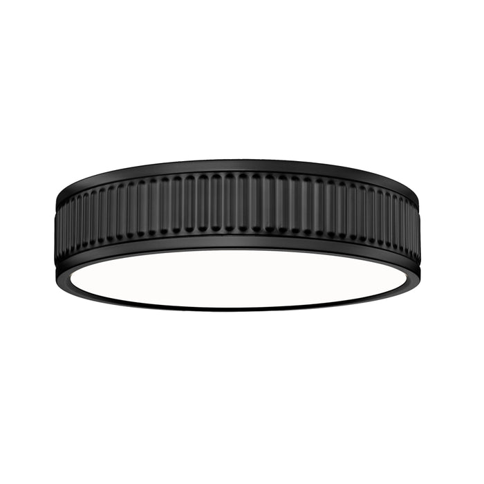 Z-Lite Stari 1 Light LED 12’’ Flushmount - Matte Black