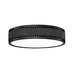 Z-Lite Stari 1 Light LED 12’’ Flushmount - Matte Black