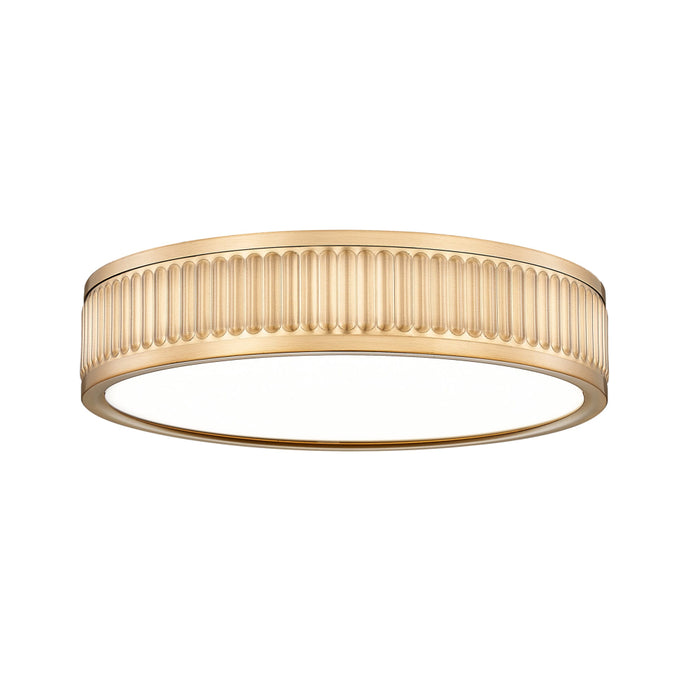 Z-Lite Stari 1 Light LED 12’’ Flushmount - Modern Gold
