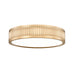 Z-Lite Stari 1 Light LED 12’’ Flushmount - Modern Gold