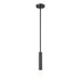 Z-Lite Stari 1 Light Stem Pendant - Matte Black