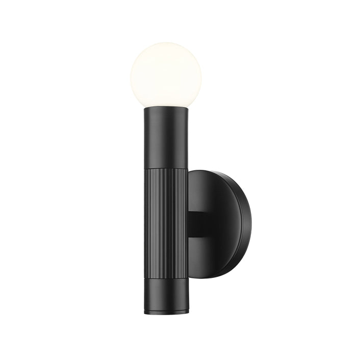 Z-Lite Stari 1 Light Wall Sconce - Matte Black