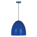 Z-Lite Z Studio Dome Blue 3 Light Pendant 6012P19-BLU | theLightShop